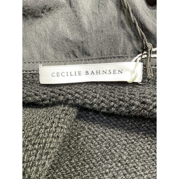 Cecilie Bahnsen 'Bibi' Black Cashmere Cardigan Size M - Picture 4 of 5